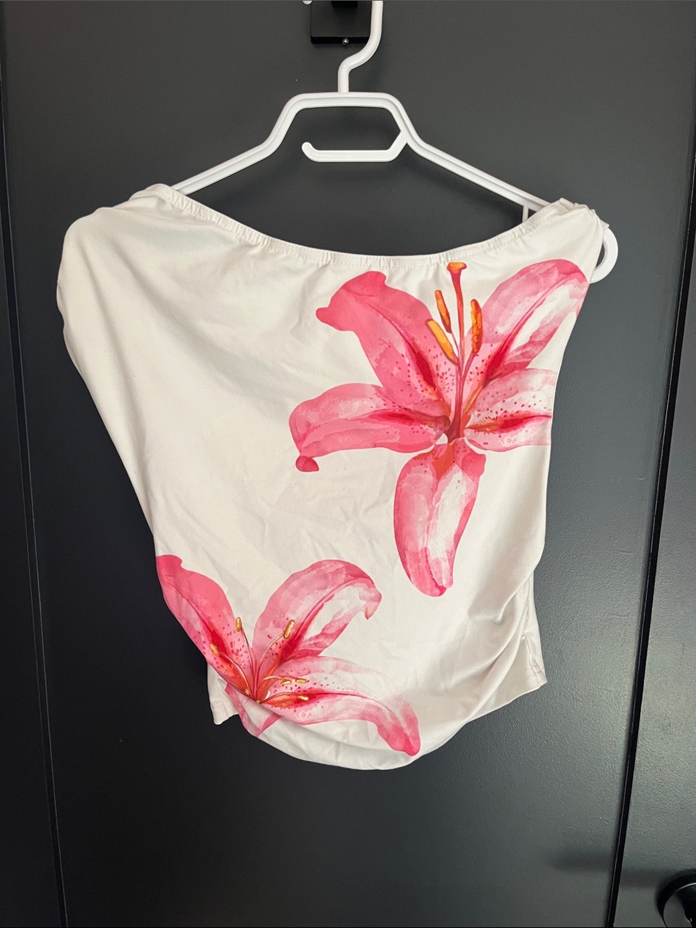 SHEIN flower off the shoulder top